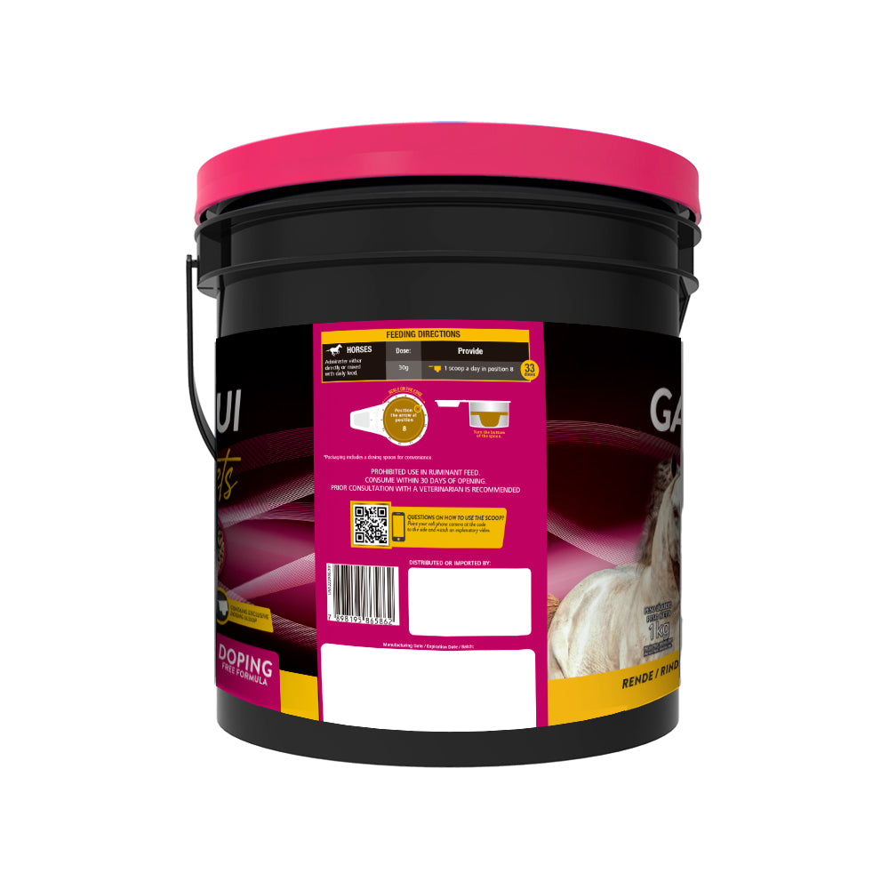 Organnact Gastro Equi Pellets 2.2lb (1kg) Horse Supplement by organnact