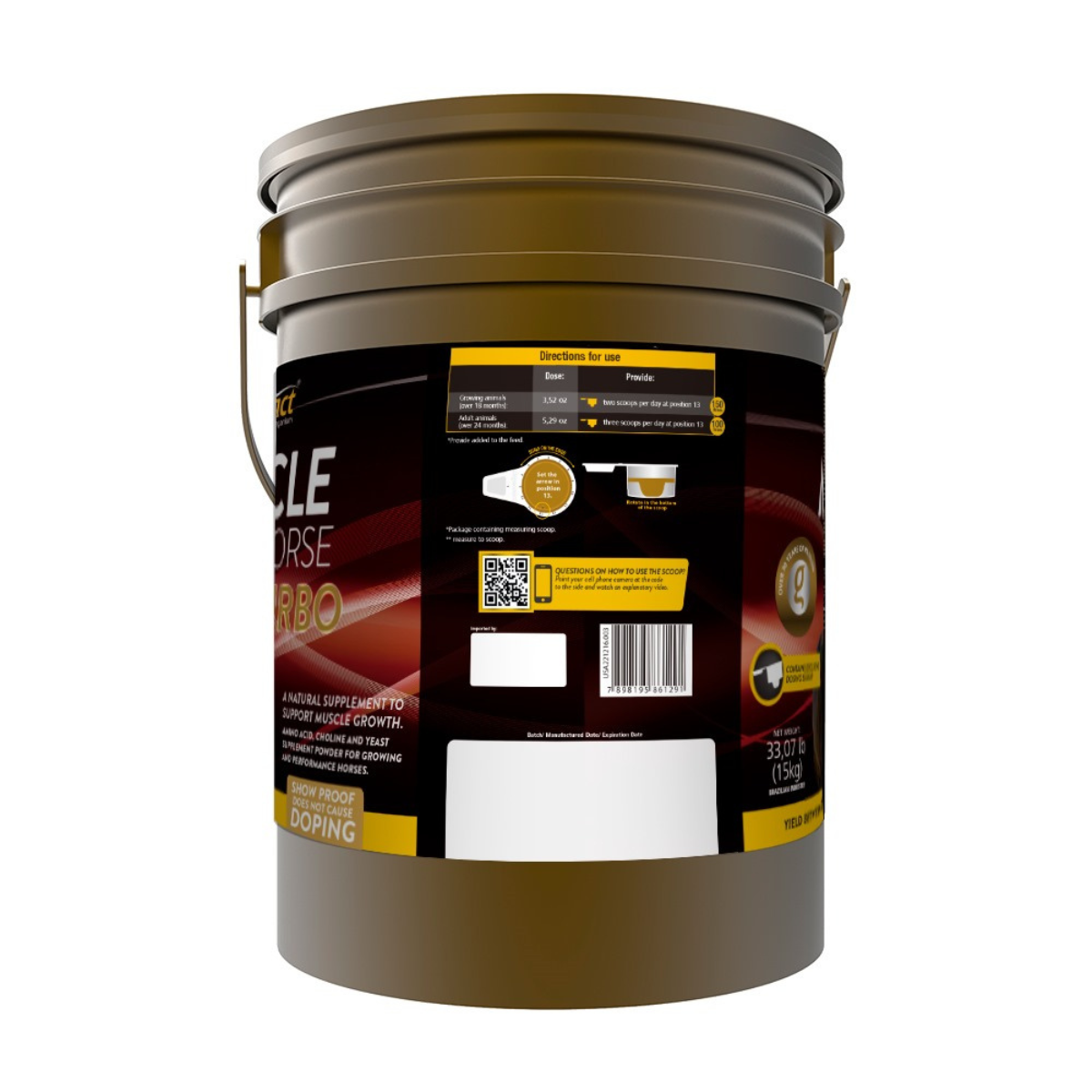  Organnact Muscle Horse Turbo Horse Supplement by organnact