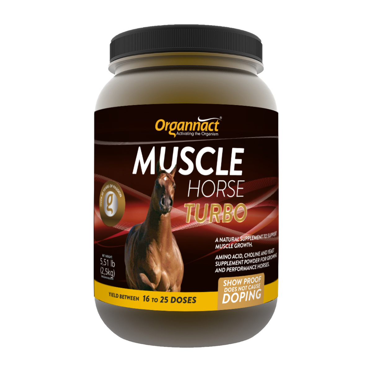  Organnact Muscle Horse Turbo Horse Supplement by organnact
